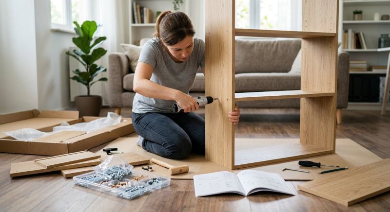 Bookcase Assembly in Longmont, CO
