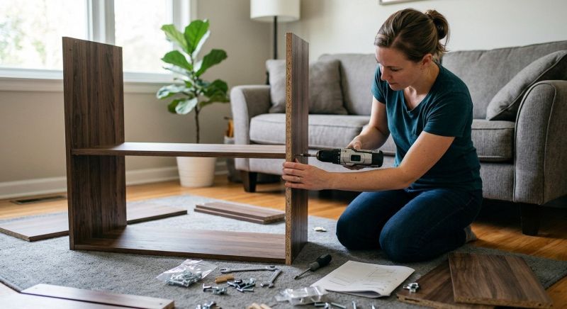 Bookshelf Assembly in Overland Park, KS