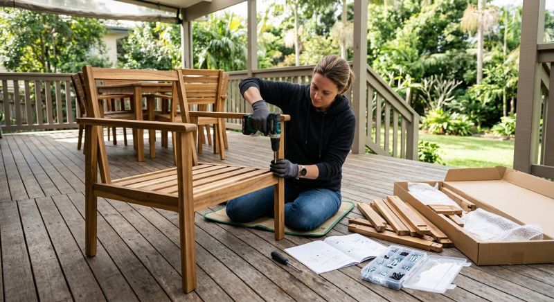 Deck Furniture Assembly in Denver County, CO