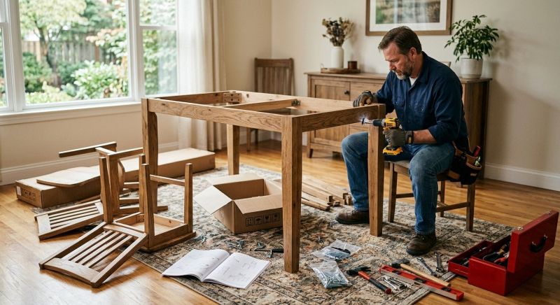 Game Table Assembly in Overland Park, KS