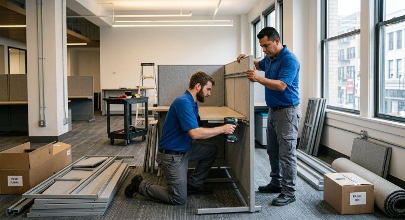 Office Desk Assembly in Denver, CO